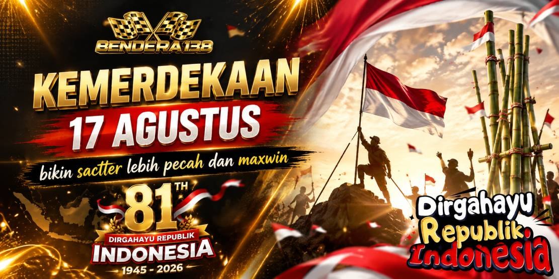 bendera138 kemerdekaan